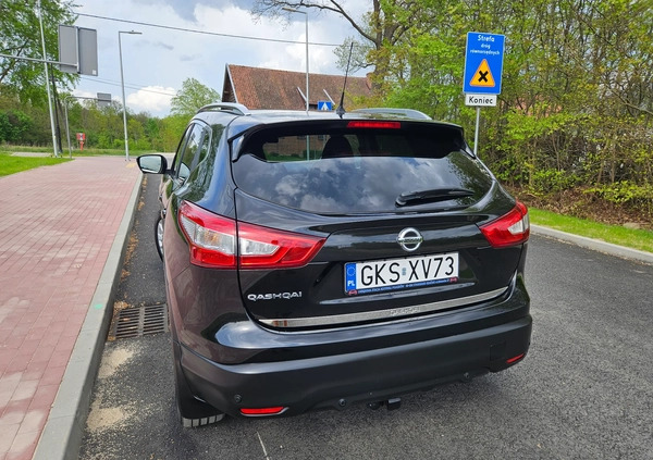 Nissan Qashqai cena 59999 przebieg: 173400, rok produkcji 2016 z Kościerzyna małe 631